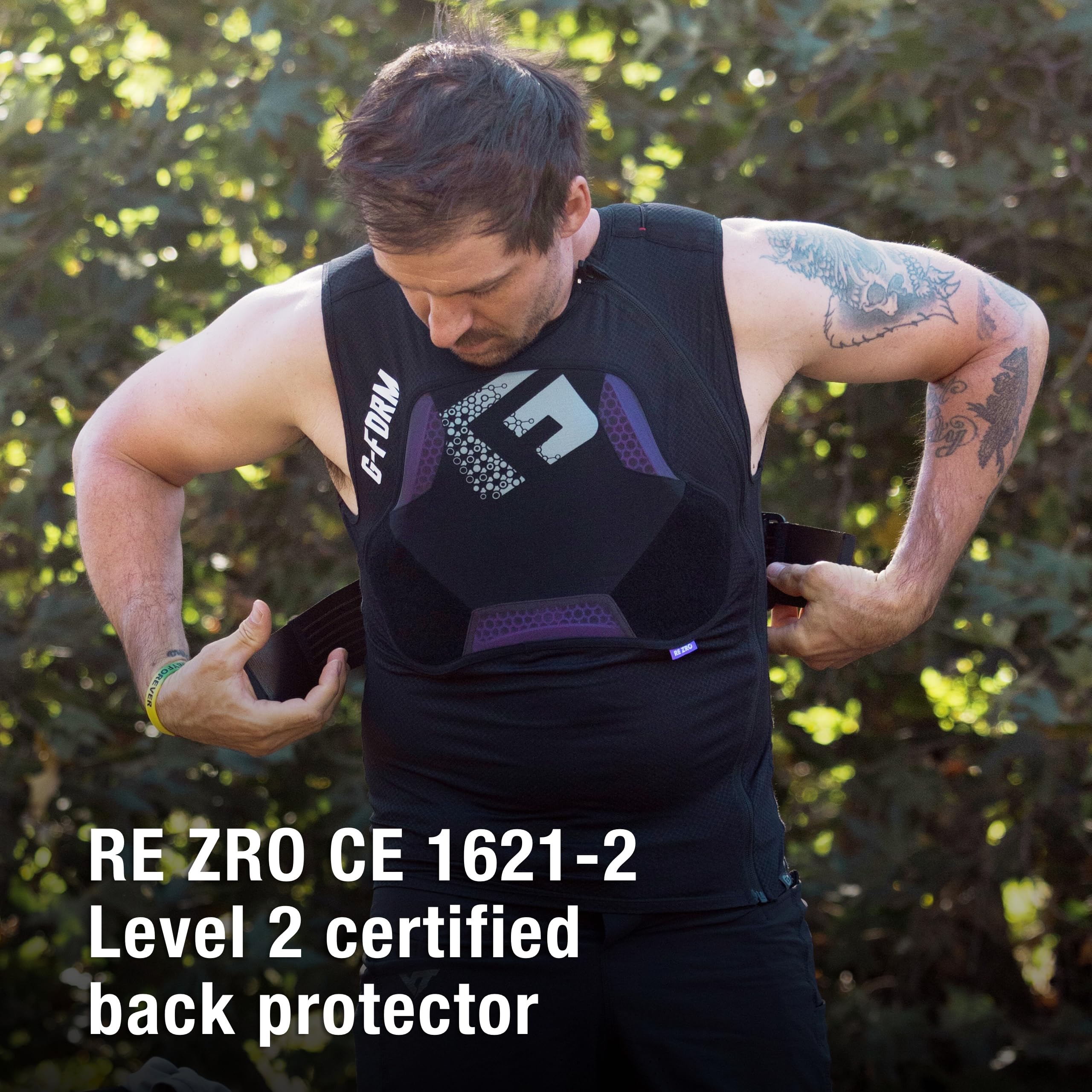 Amazon.com: G-Form MX Spike Chest & Back Shirt - Protective Bike
